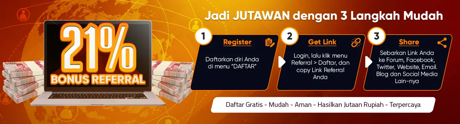 Refferal Nyalabet | Bonus Referral Taruhan Online Terbesar di Indonesia      